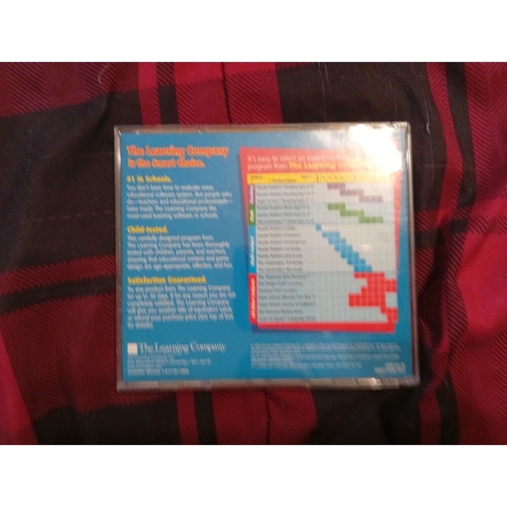 The Learning Company Reader Rabbit Personalized Math Ages 4 - 6 - (1998) - Picture 3 of 3